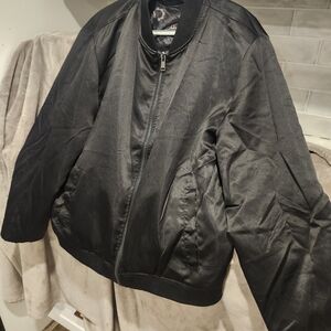Guess Men's Black Bomber Jacket